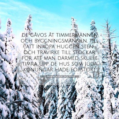 2 Krönikeboken 34:11 Bibelvers Förklarad