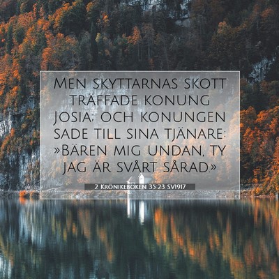 2 Krönikeboken 35:23 Bibelvers Förklarad