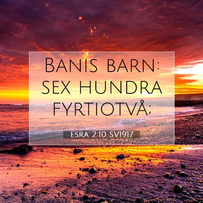 Esra 2:10 Bibelvers Förklarad