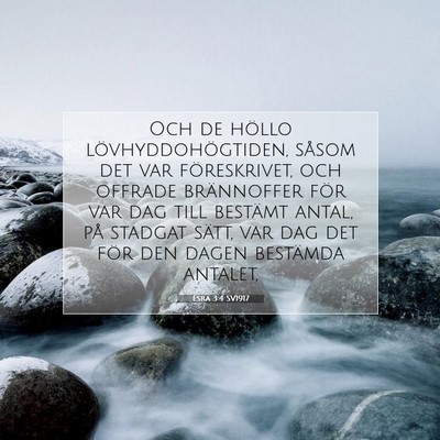 Esra 3:4 Bibelvers Förklarad