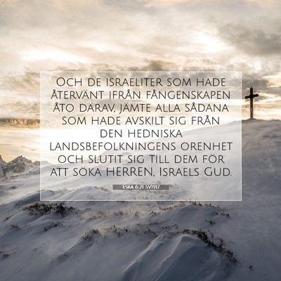 Esra 6:21 Bibelvers Förklarad