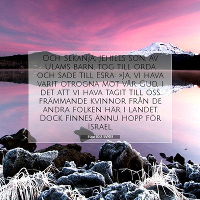 Esra 10:2 Bibelvers Förklarad