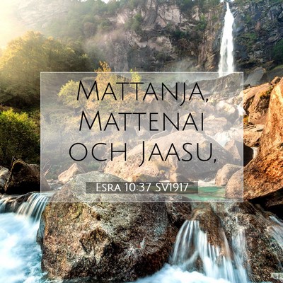 Esra 10:37 Bibelvers Förklarad