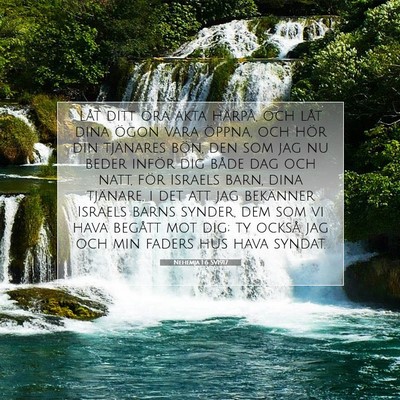 Nehemja 1:6 Bibelvers Förklarad