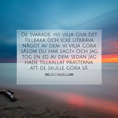 Nehemja 5:12 Bibelvers Förklarad
