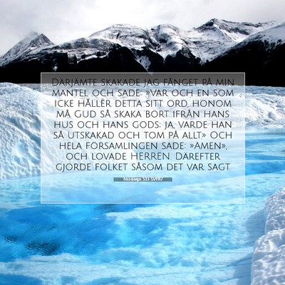 Nehemja 5:13 Bibelvers Förklarad