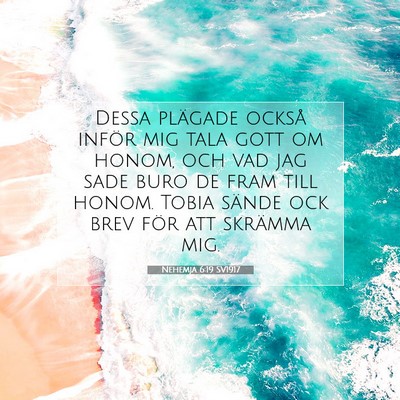 Nehemja 6:19 Bibelvers Förklarad