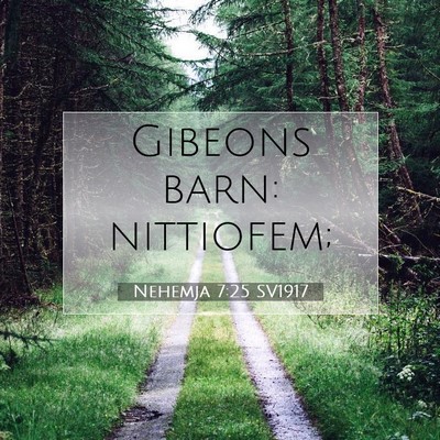 Nehemja 7:25 Bibelvers Förklarad