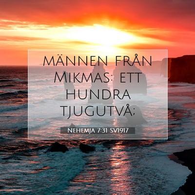 Nehemja 7:31 Bibelvers Förklarad