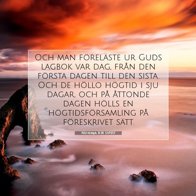 Nehemja 8:18 Bibelvers Förklarad