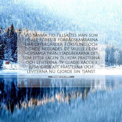 Nehemja 12:44 Bibelvers Förklarad