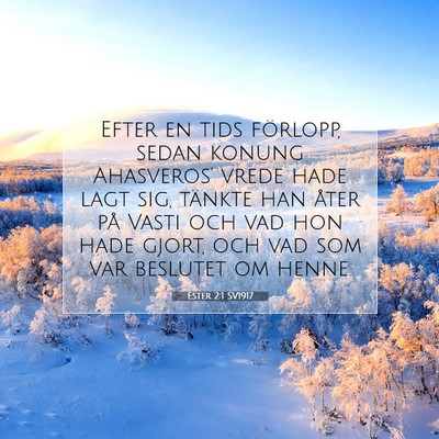 Ester 2:1 Bibelvers Förklarad