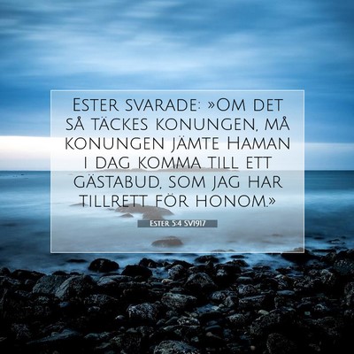 Ester 5:4 Bibelvers Förklarad