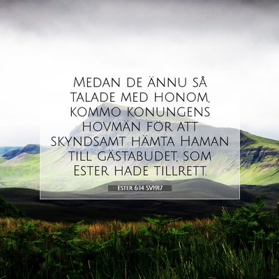 Ester 6:14 Bibelvers Förklarad