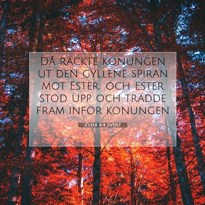 Ester 8:4 Bibelvers Förklarad