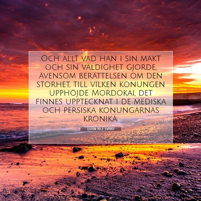 Ester 10:2 Bibelvers Förklarad