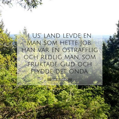 Job 1:1 Bibelvers Förklarad