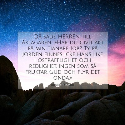 Job 1:8 Bibelvers Förklarad