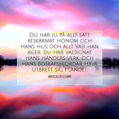 Job 1:10 Bibelvers Förklarad