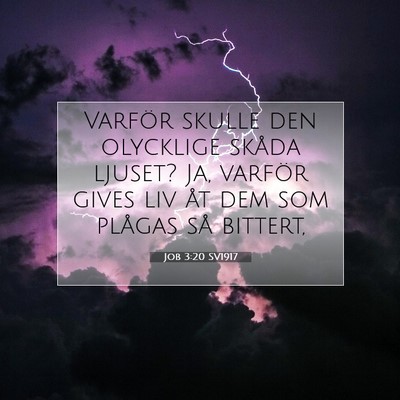 Job 3:20 SV1917 Bild av bibelvers