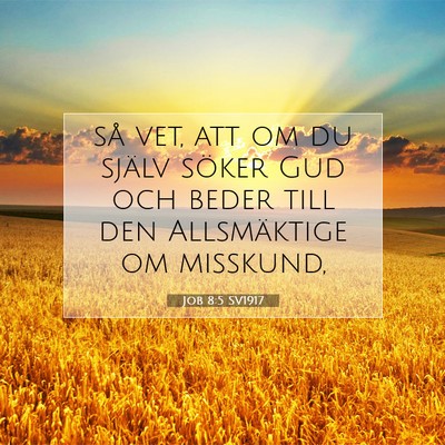 Job 8:5 Bibelvers Förklarad