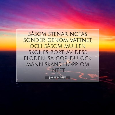 Job 14:19 Bibelvers Förklarad
