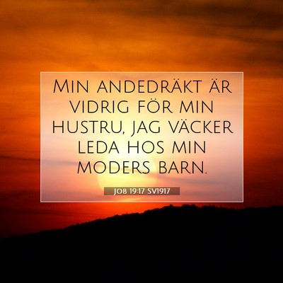 Job 19:17 SV1917 Bild av bibelvers