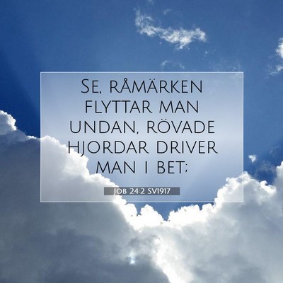 Job 24:2 SV1917 Bild av bibelvers