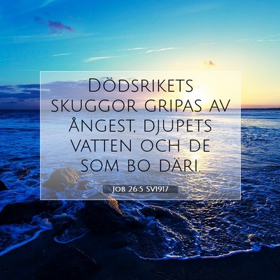 Job 26:5 Bibelvers Förklarad