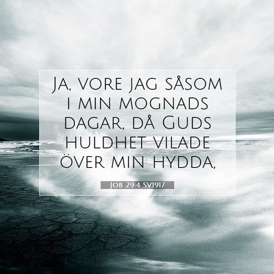 Job 29:4 SV1917 Bild av bibelvers