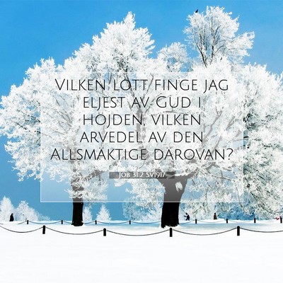 Job 31:2 Bibelvers Förklarad
