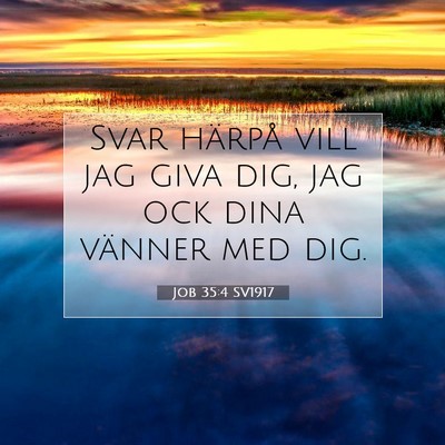 Job 35:4 Bibelvers Förklarad
