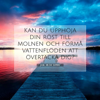 Job 38:34 Bibelvers Förklarad