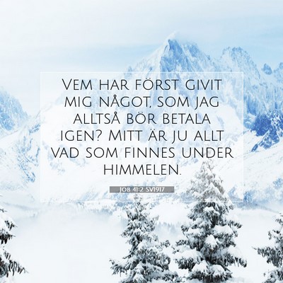 Job 41:2 Bibelvers Förklarad