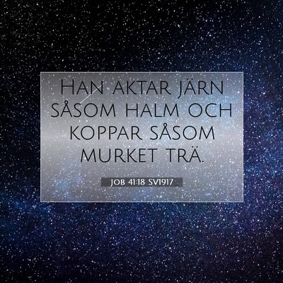 Job 41:18 Bibelvers Förklarad