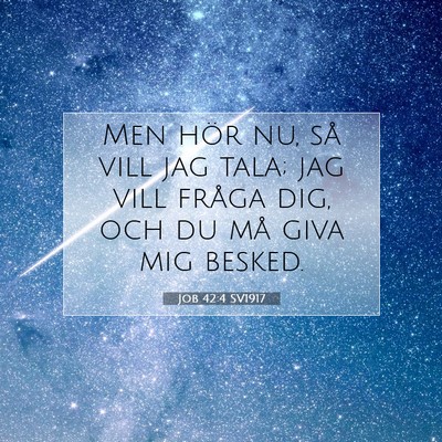 Job 42:4 Bibelvers Förklarad