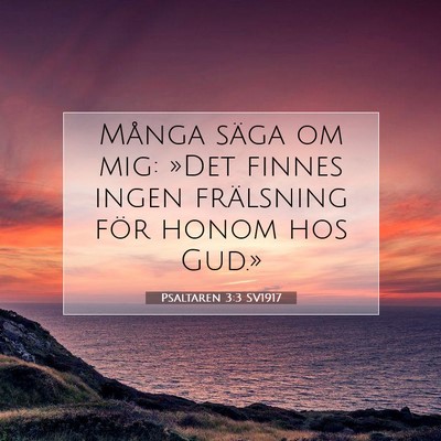 Psaltaren 3:3 SV1917 Bild av bibelvers