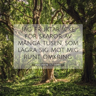 Psaltaren 3:7 SV1917 Bild av bibelvers