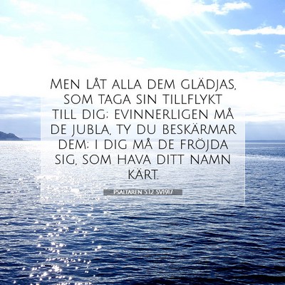 Psaltaren 5:12 SV1917 Bild av bibelvers
