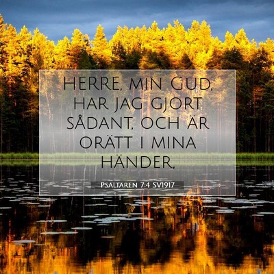 Psaltaren 7:4 SV1917 Bild av bibelvers