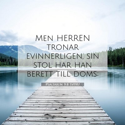 Psaltaren 9:8 Bibelvers Förklarad