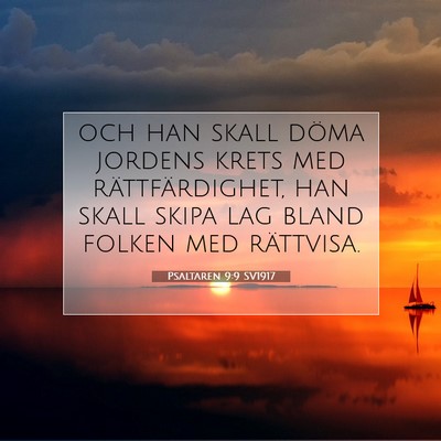 Psaltaren 9:9 Bibelvers Förklarad