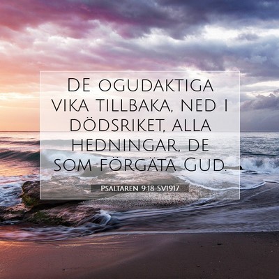 Psaltaren 9:18 Bibelvers Förklarad
