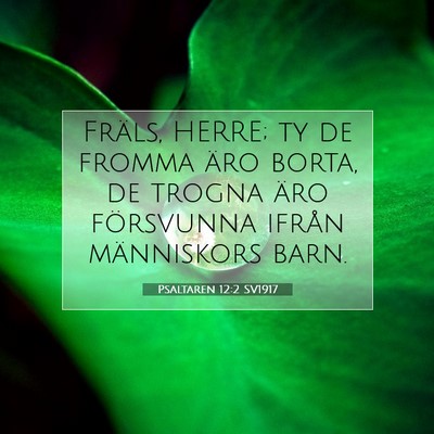Psaltaren 12:2 Bibelvers Förklarad