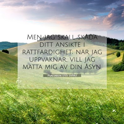 Psaltaren 17:15 Bibelvers Förklarad