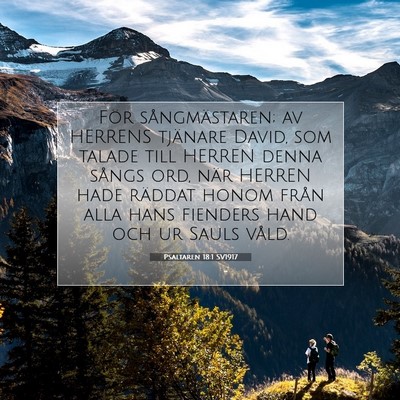 Psaltaren 18:1 Bibelvers Förklarad
