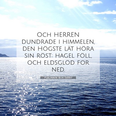 Psaltaren 18:14 Bibelvers Förklarad
