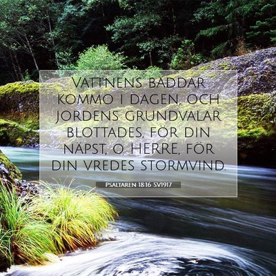 Psaltaren 18:16 Bibelvers Förklarad