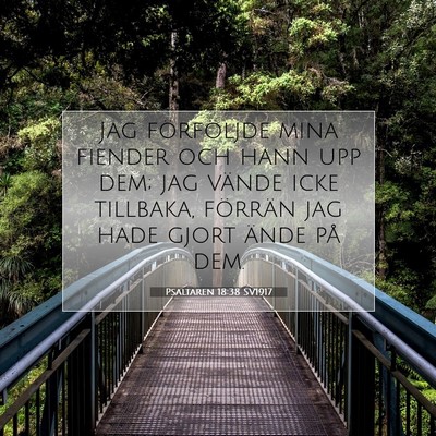 Psaltaren 18:38 Bibelvers Förklarad