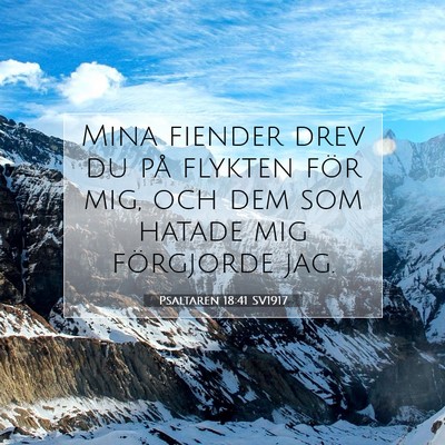 Psaltaren 18:41 Bibelvers Förklarad